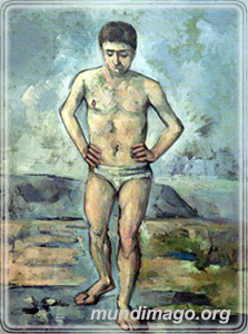 Cezanne : Bagnante (1885 circa)